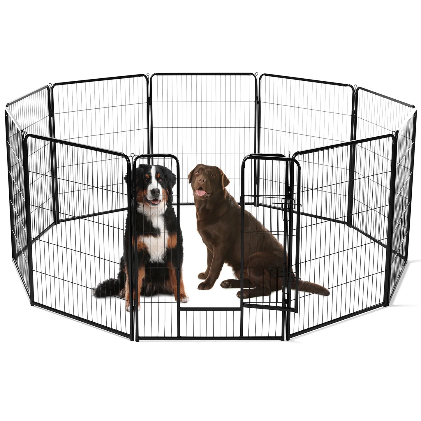 8 Panel Dog Playpen Indoor / Outdoor with Gate