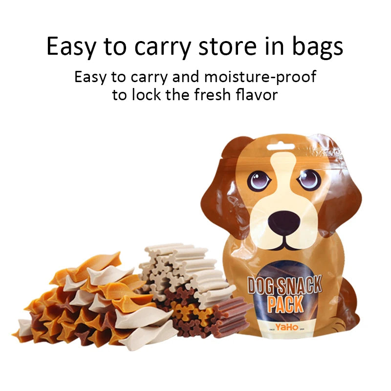 Dog Snacks, Teething Stick, Mixed Flavor, Tooth Cleaning, Bone, Fresh Breath