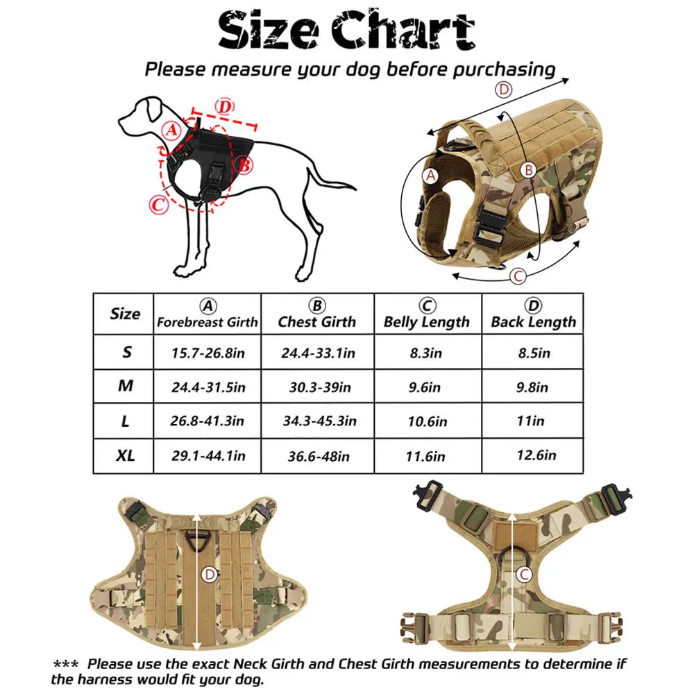 Dog Harness And Leash Set