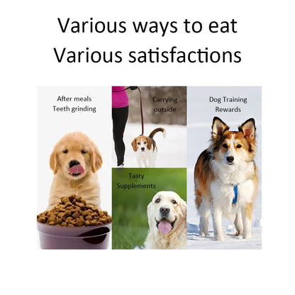 Dog Snacks, Teething Stick, Mixed Flavor, Tooth Cleaning, Bone, Fresh Breath