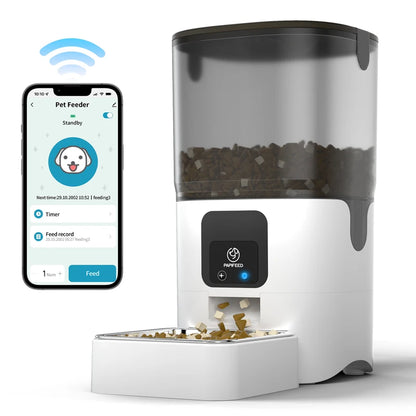 Automatic feeder visual cat/dog food wifi intelligent timed quantitative pet food dispenser