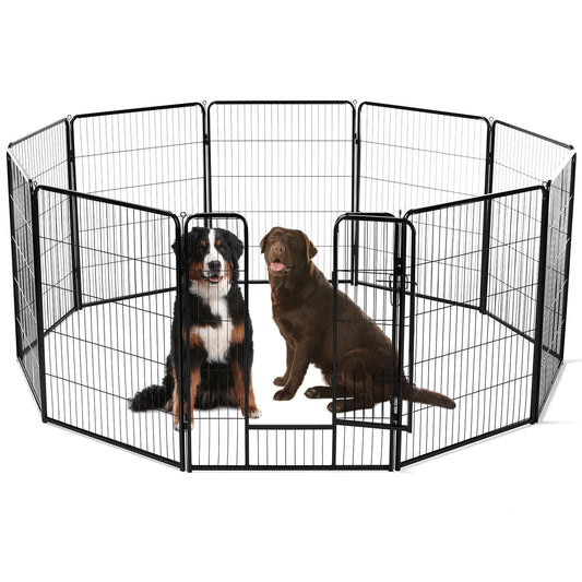 8 Panel Dog Playpen Indoor / Outdoor with Gate