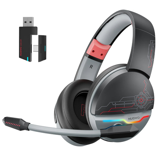 Wireless Gaming Headset with Microphone, Bluetooth