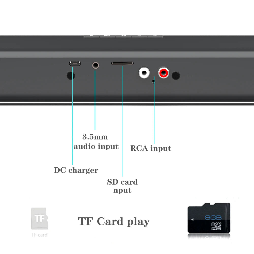 Home Theater Sound System Bluetooth Speaker, Subwoofer