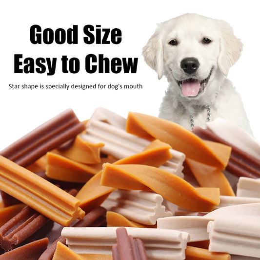 Dog Snacks, Teething Stick, Mixed Flavor, Tooth Cleaning, Bone, Fresh Breath