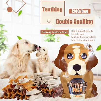 Dog Snacks, Teething Stick, Mixed Flavor, Tooth Cleaning, Bone, Fresh Breath